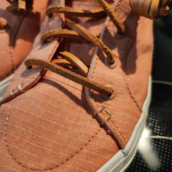 Sperry Pink Canvas Sneakers - Picture 6 of 10